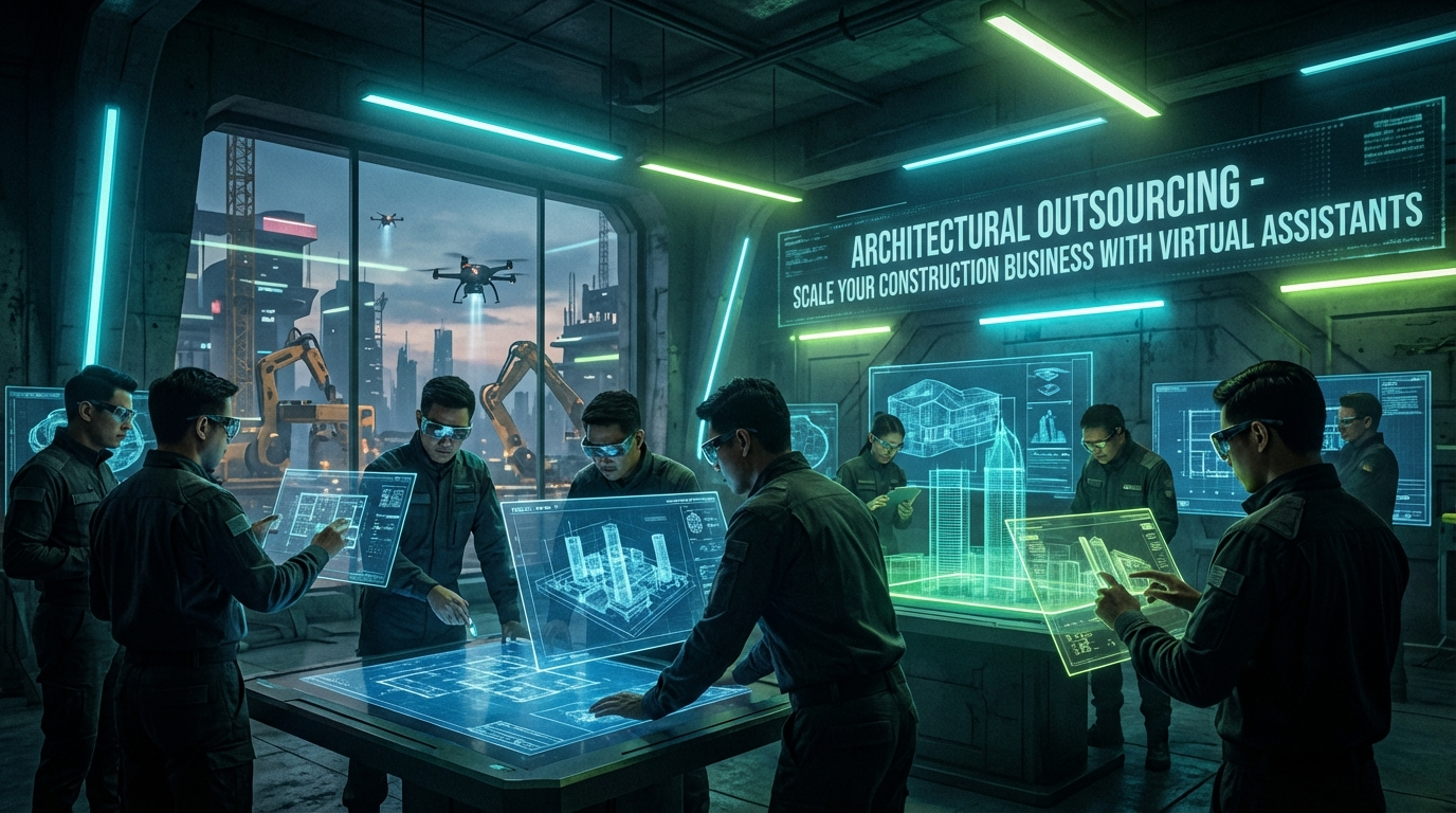 Architectural Outsourcing: Scale Your Construction Business with Virtual Assistants