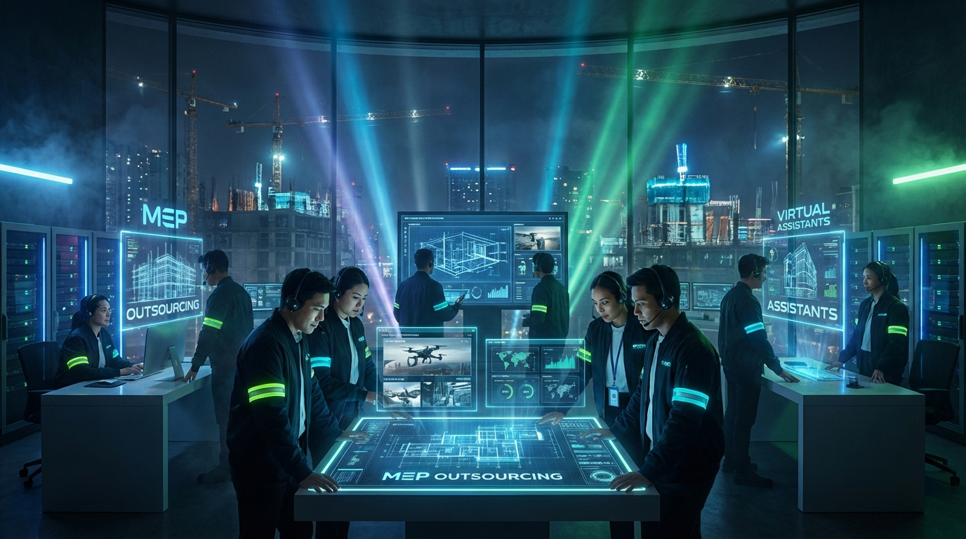 MEP Outsourcing: How to Scale Your Construction Business with Virtual Assistants