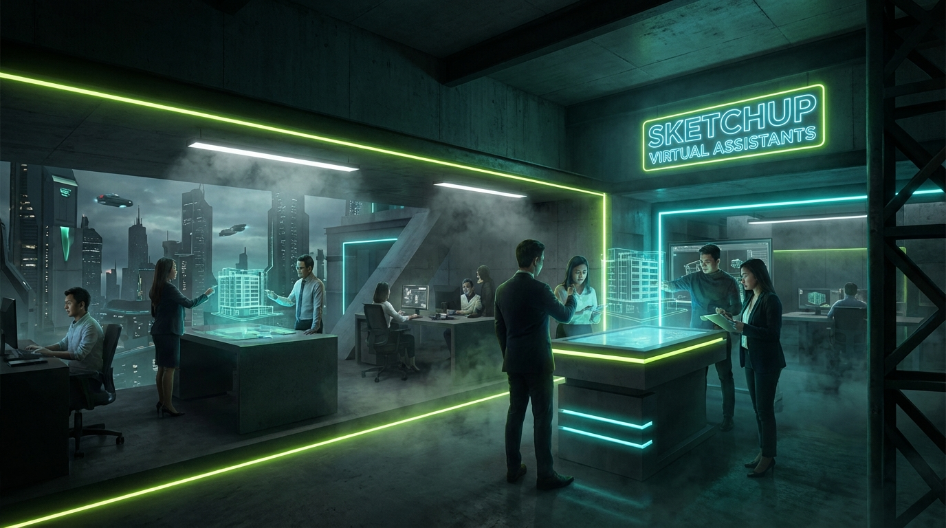 Hire a SketchUp Virtual Assistant: Scale Your Construction Business