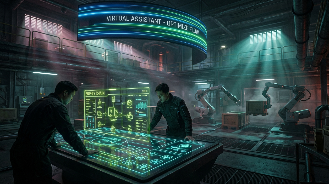 Supply Chain Management Virtual Assistant: Streamline Your Manufacturing